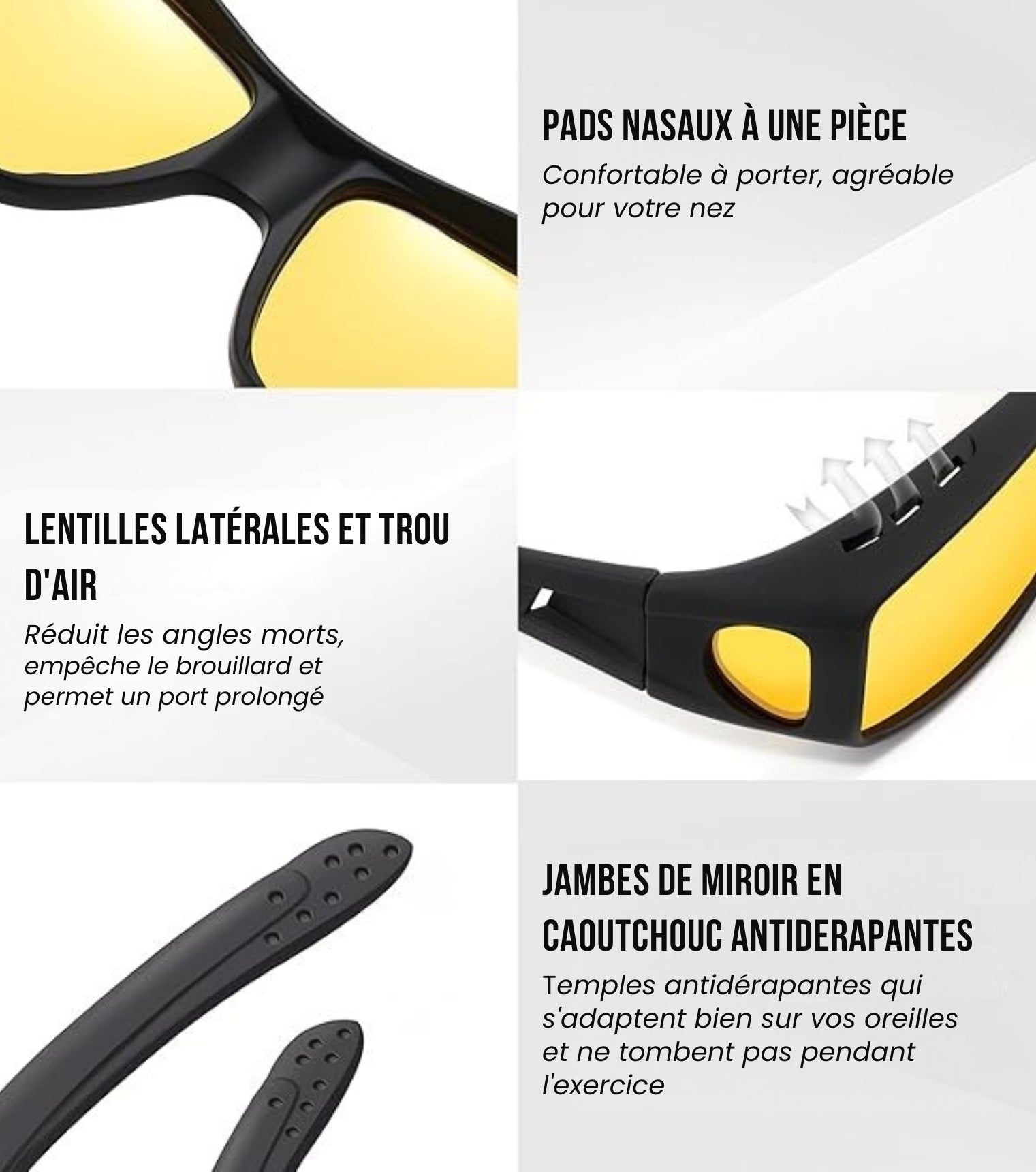 NightOptic™ - Les Lunettes Indispensables pour la Conduite Nocturne